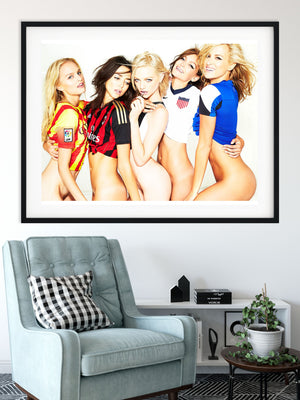 Soccer Girls by Ben Watts